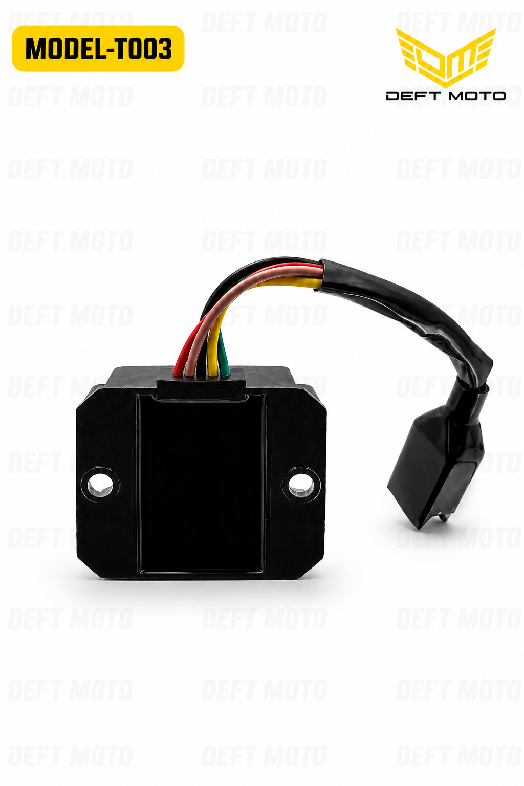 DEFT MOTO MODEL-T003 Mototsikl uchun Kuchlanish Regulyatori (Releni Regulyator) 12V - 2