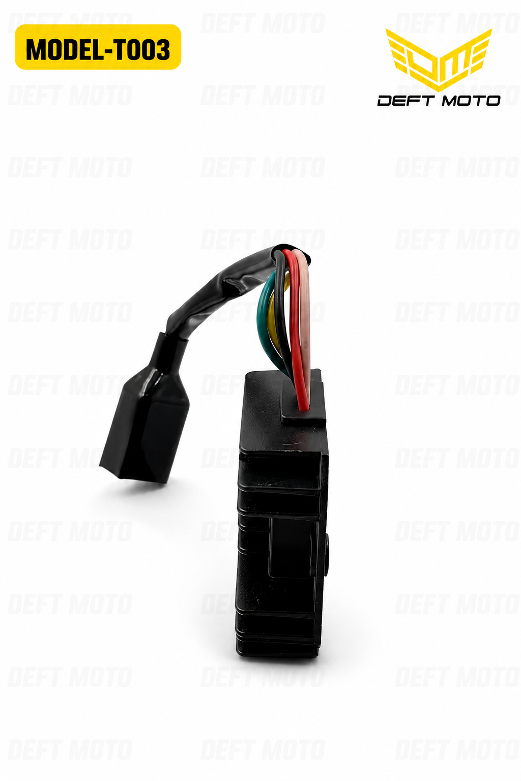 DEFT MOTO MODEL-T003 Mototsikl uchun Kuchlanish Regulyatori (Releni Regulyator) 12V - 3