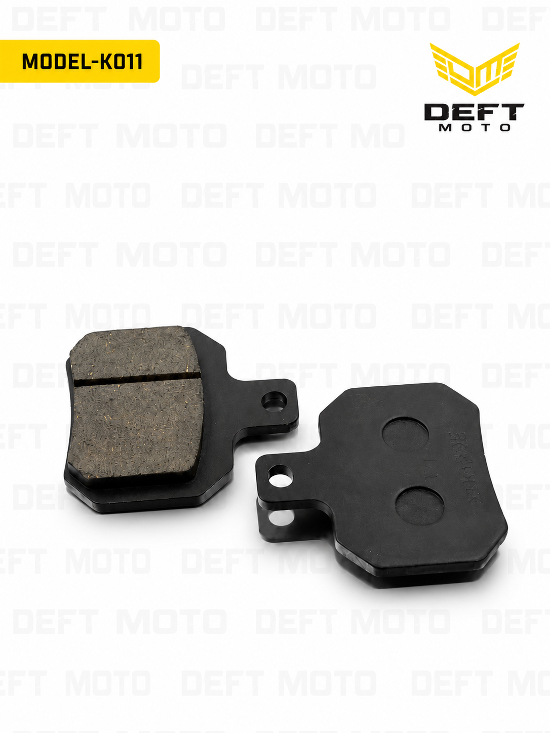 DEFT MOTO MODEL-K011 mototsikl tormoz kolodkasi (2 dona to‘plam) - 3