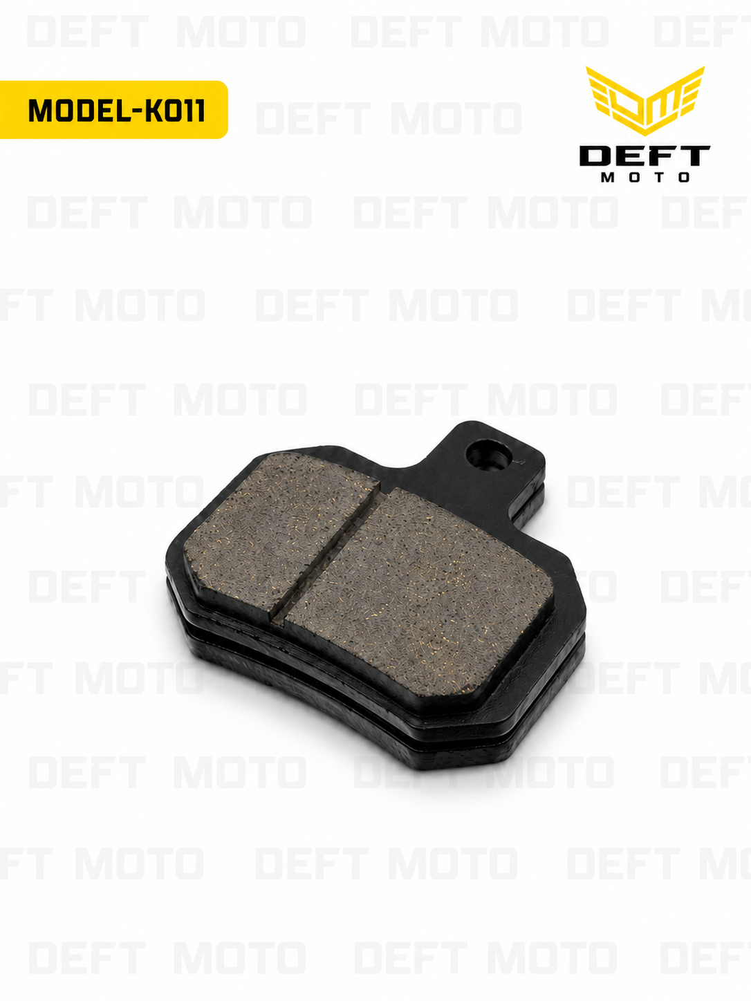 DEFT MOTO MODEL-K011 mototsikl tormoz kolodkasi (2 dona to‘plam) - 4