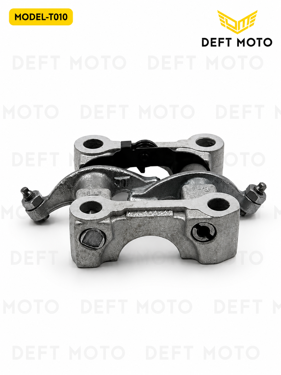 GY6 150 (157QMJ) dvigatel uchun klapan kulachatiri (roker) komplekti — MODEL T010 | DEFT MOTO - 1