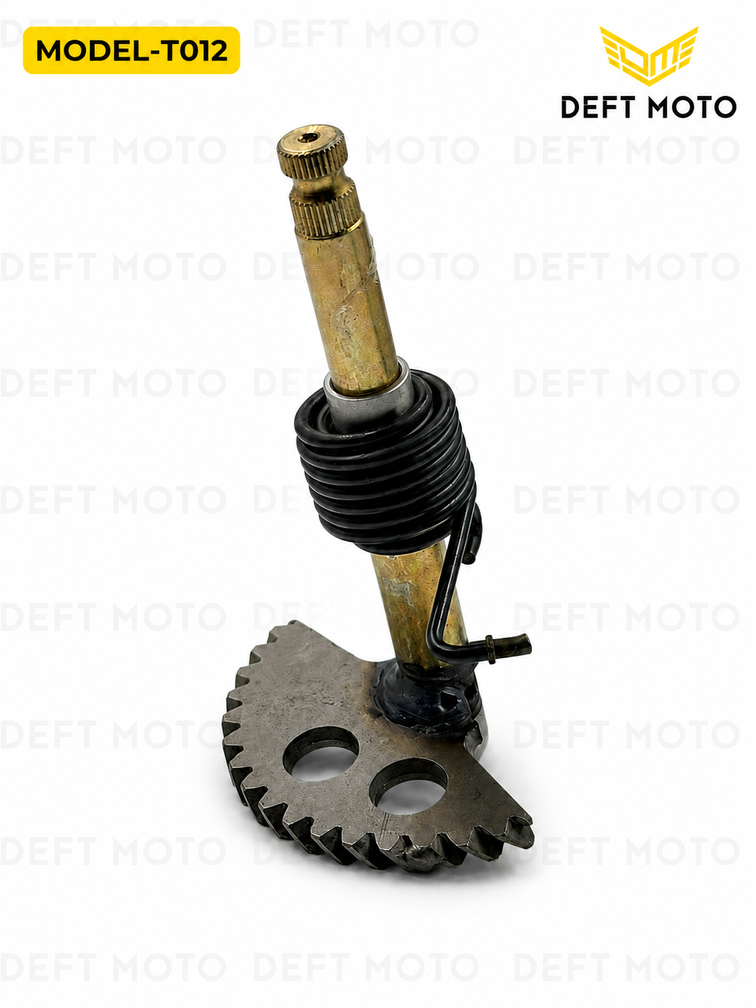 DEFT MOTO MODEL-T012 GY6 150 (157QMJ) skuterlari uchun kikstarter sektori (yarim oy) – Tank / NMAX