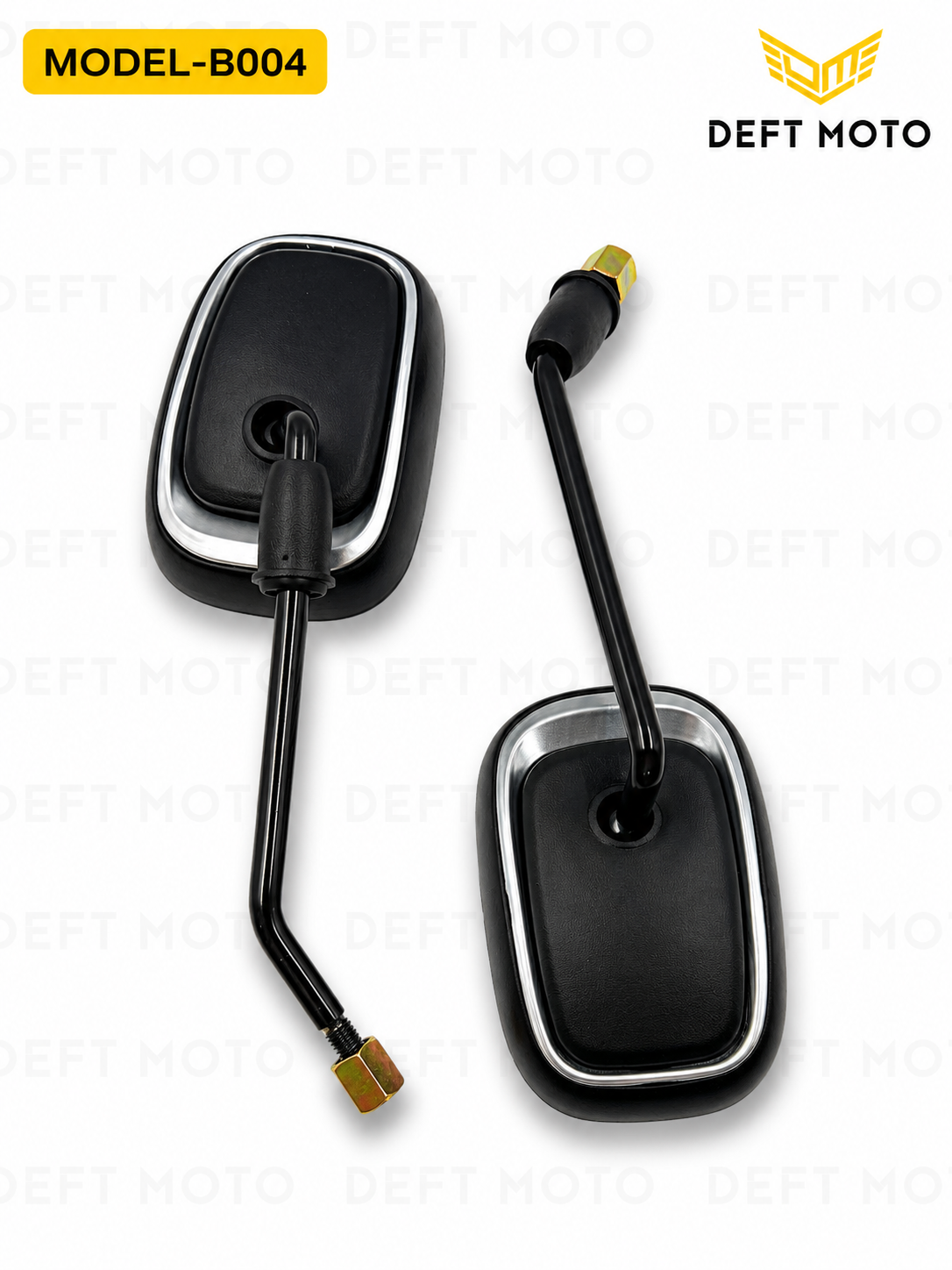 Skuter uchun yon oynalar DEFT MOTO B004, 8 mm rezba, 2 dona